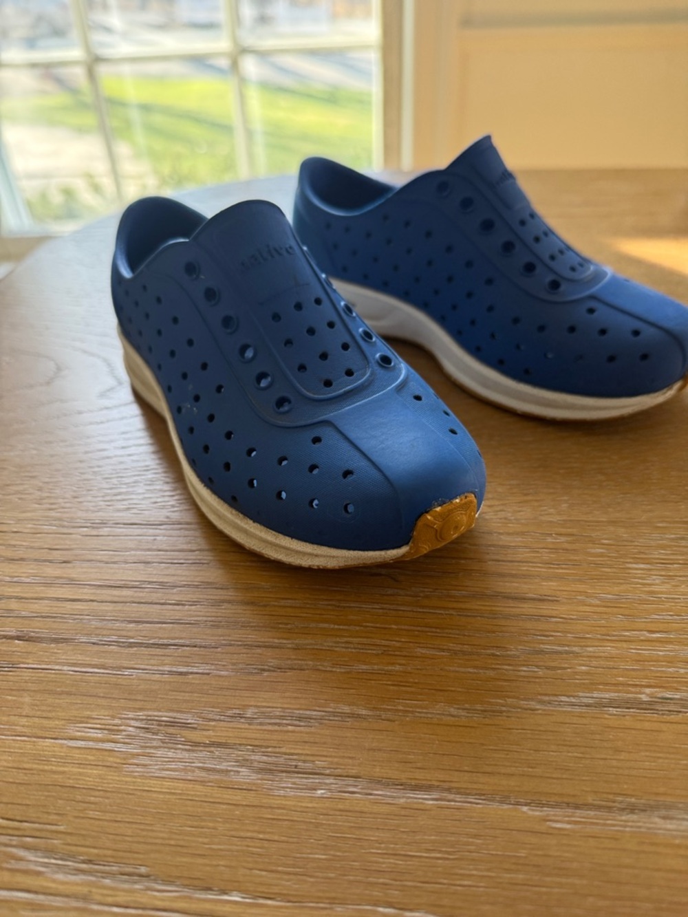 Native Jefferson Slip-On Sneakers in Blue